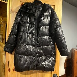 Spyder puffer coat new SZ M